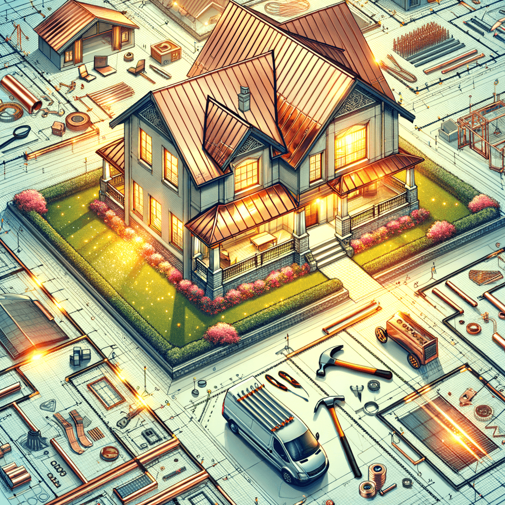 Copper Roofing Accents: Elevating Home Design and Longevity